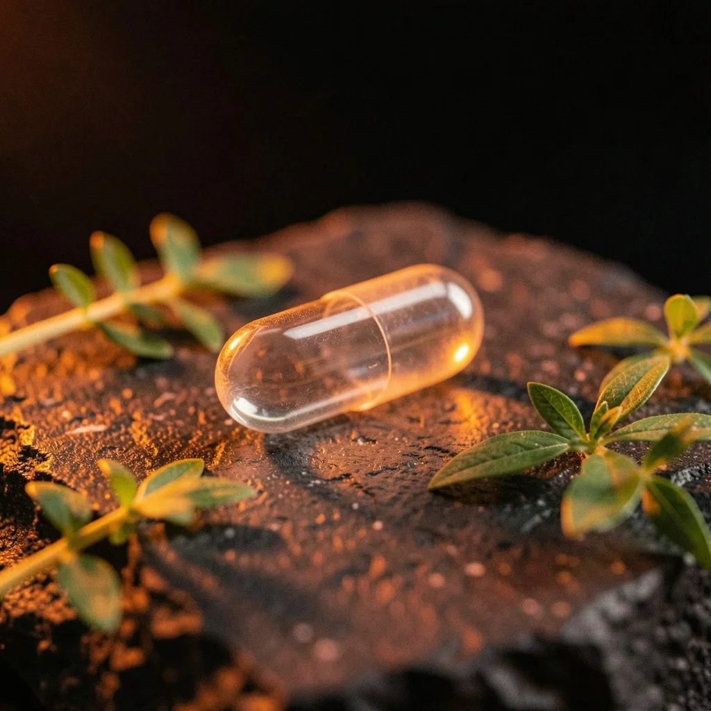 Botanical capsule detail