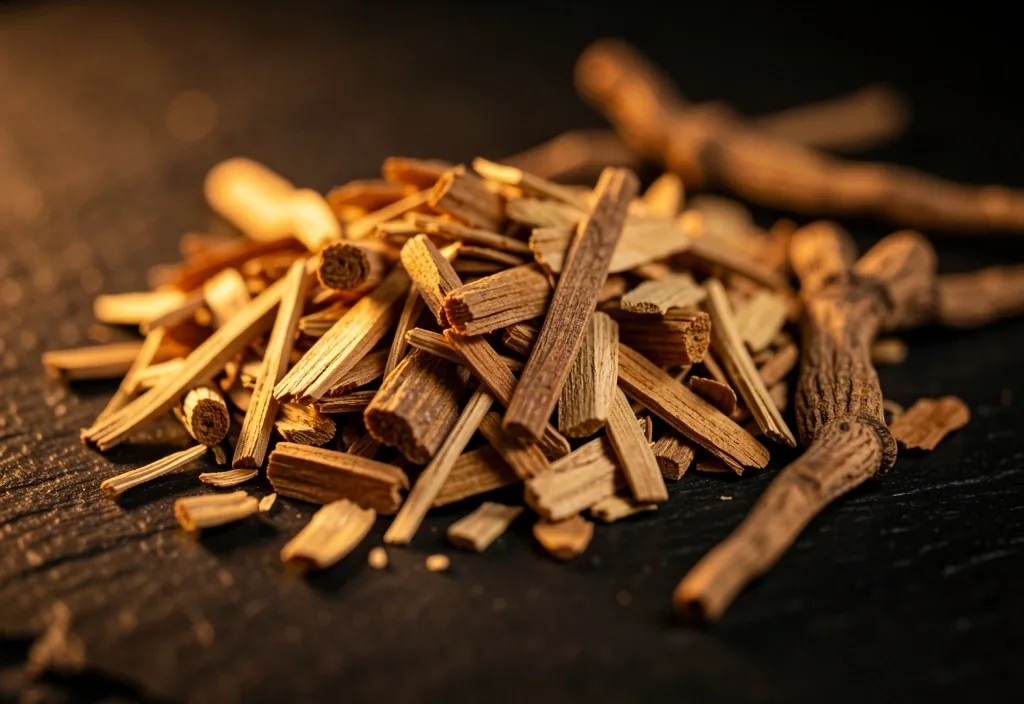 Natural botanical ingredients used in men's wellness supplements